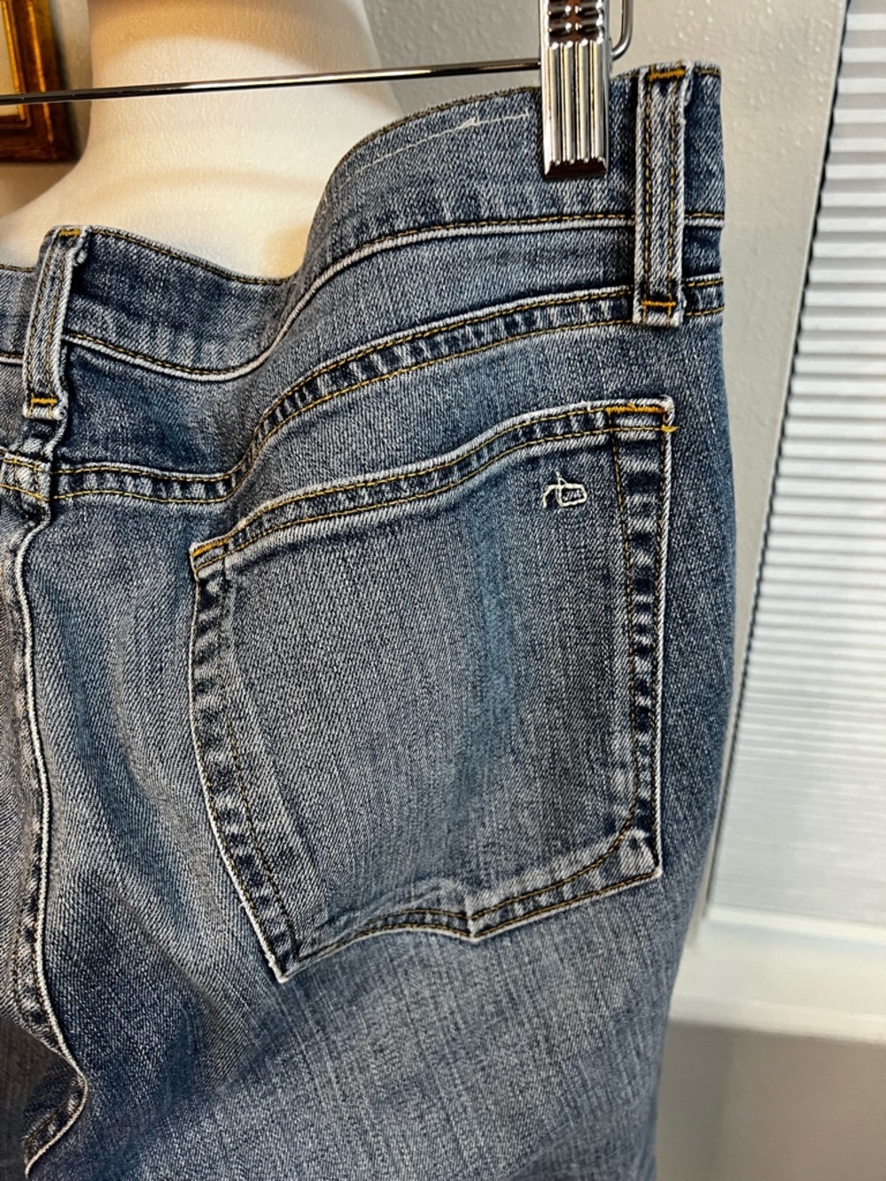rag and bone tomboy light blue jeans west village 29 8 - Picture 13 of 14